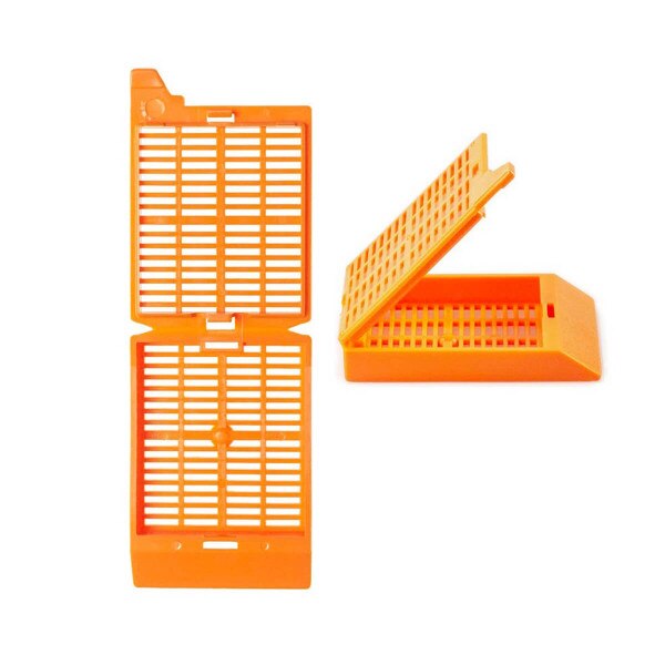 One Piece Tissue Cassette, orange